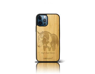 INDIVIDUELL iPhone 15 Pro Bambus-Kunststoff